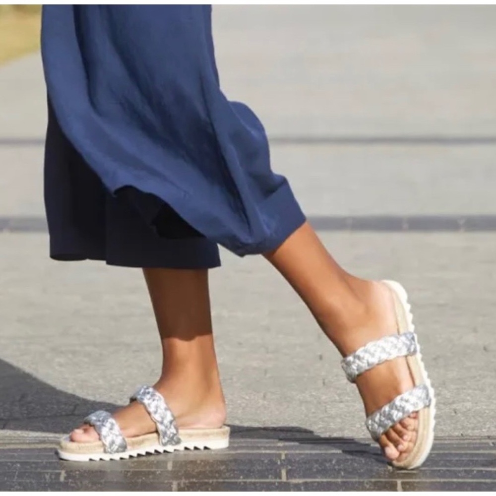 Marc Fisher braided sandal
